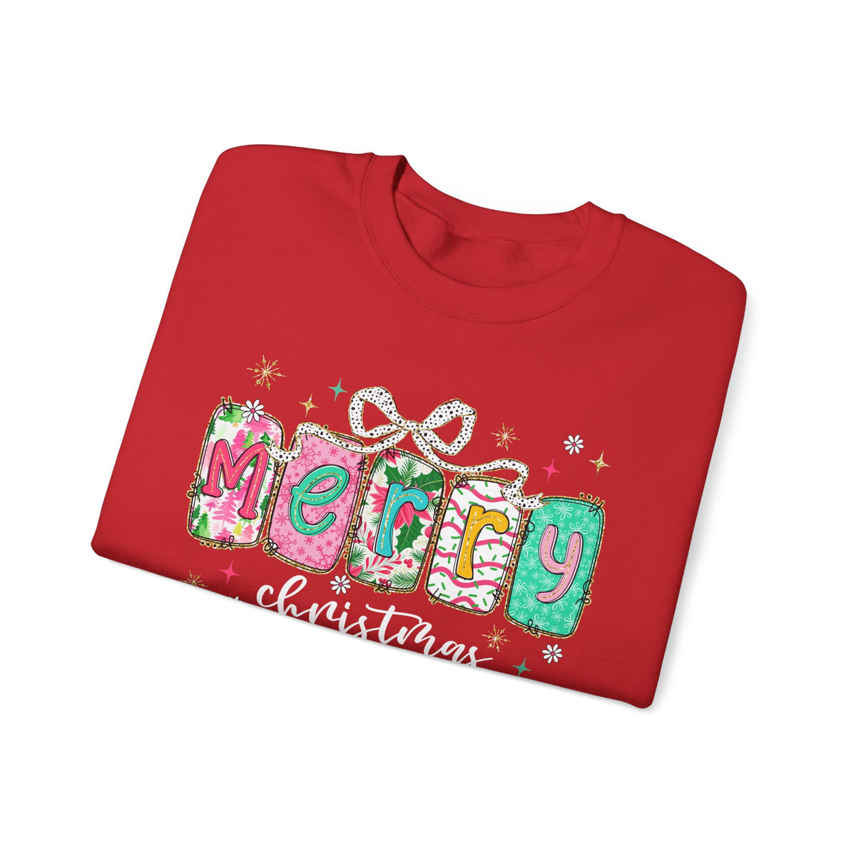 Pink Merry Christmas Sweatshirt