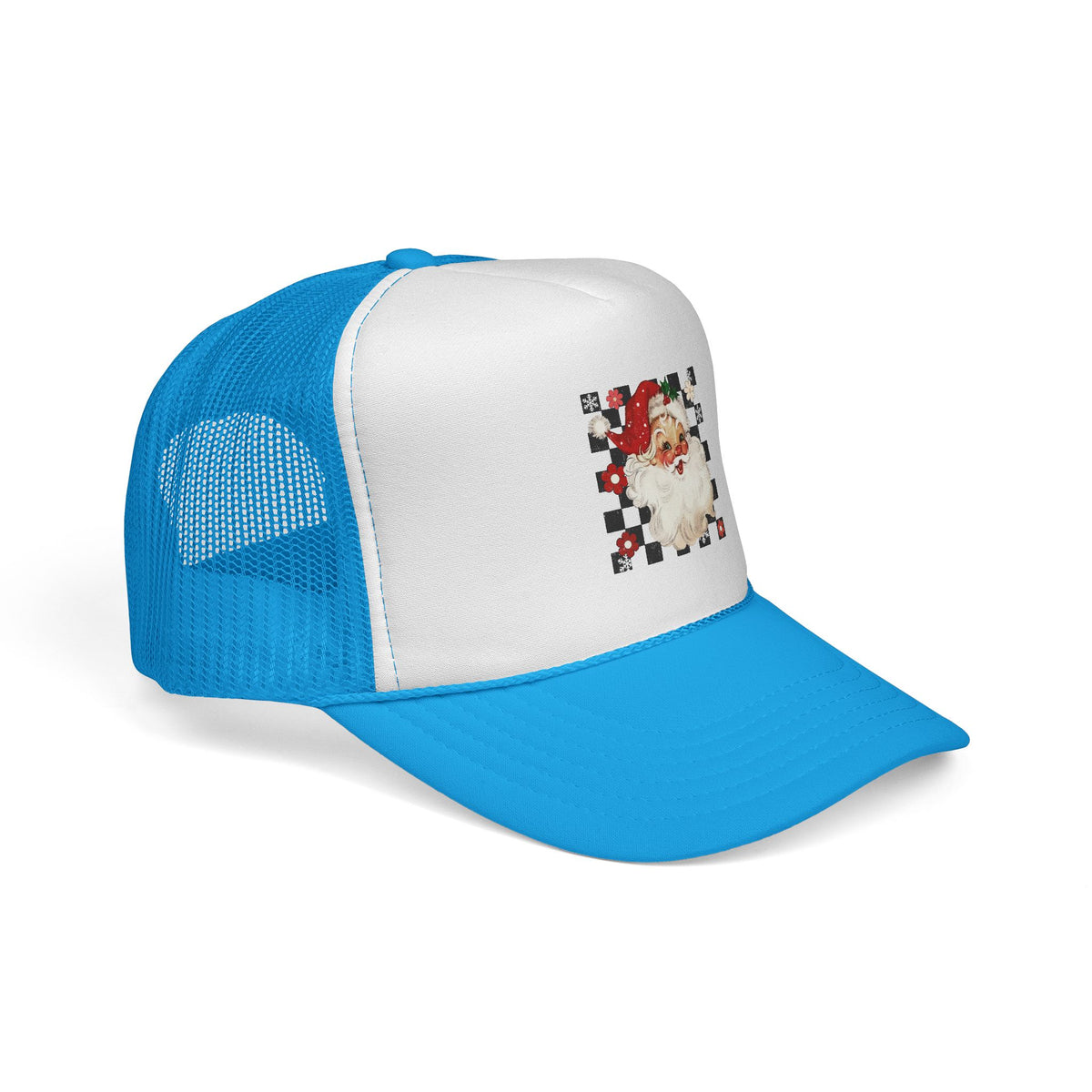 Vintage Santa Face Trucker Cap