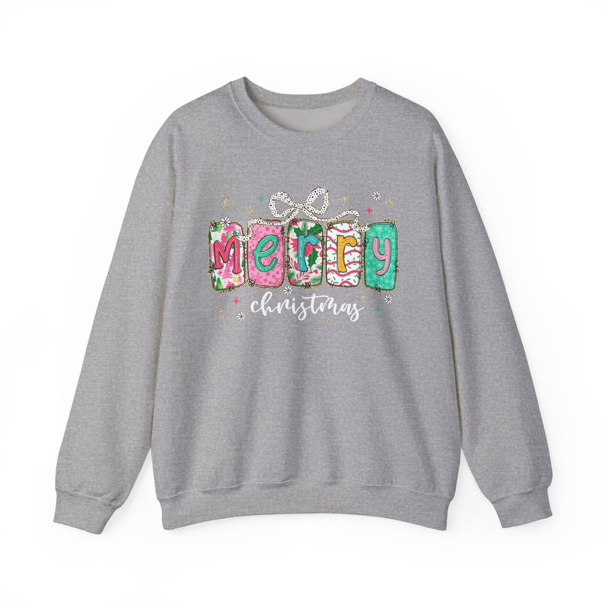 Pink Merry Christmas Sweatshirt
