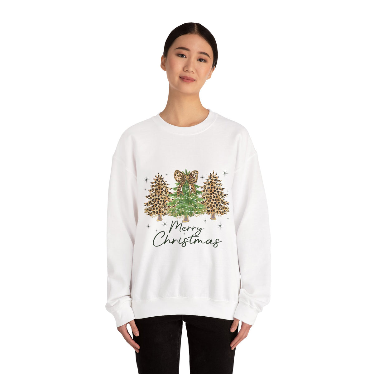 Leopard Christmas Tree Sweatshirt
