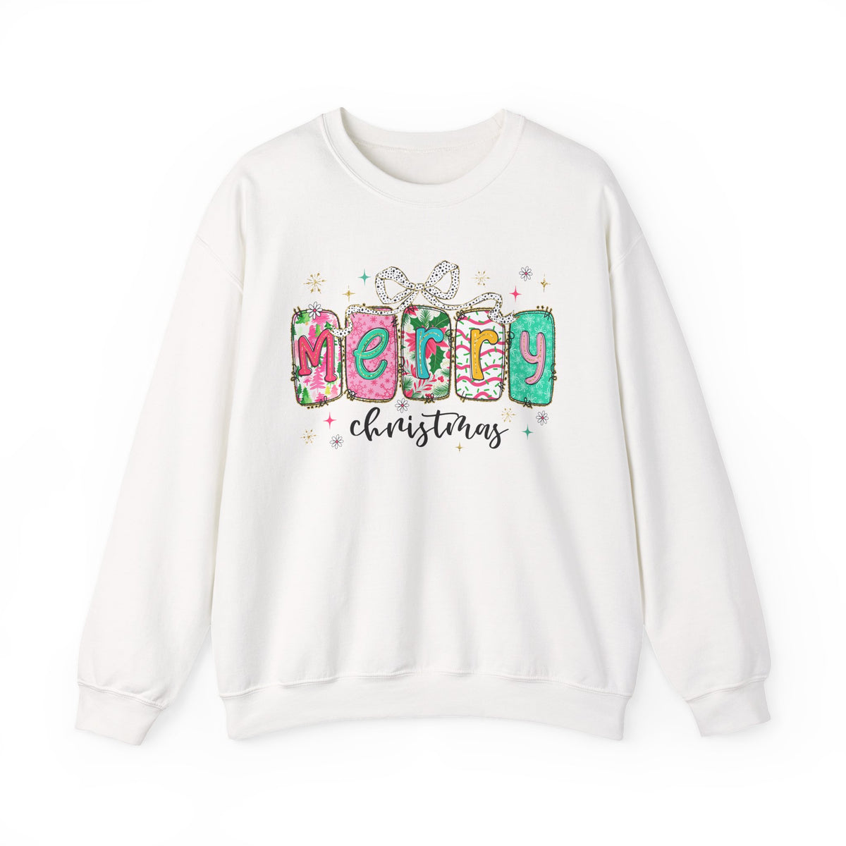 Pink Merry Christmas Sweatshirt