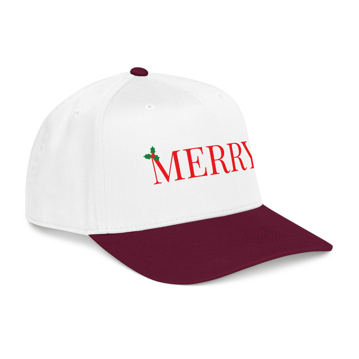 Merry Embroidered Baseball Cap