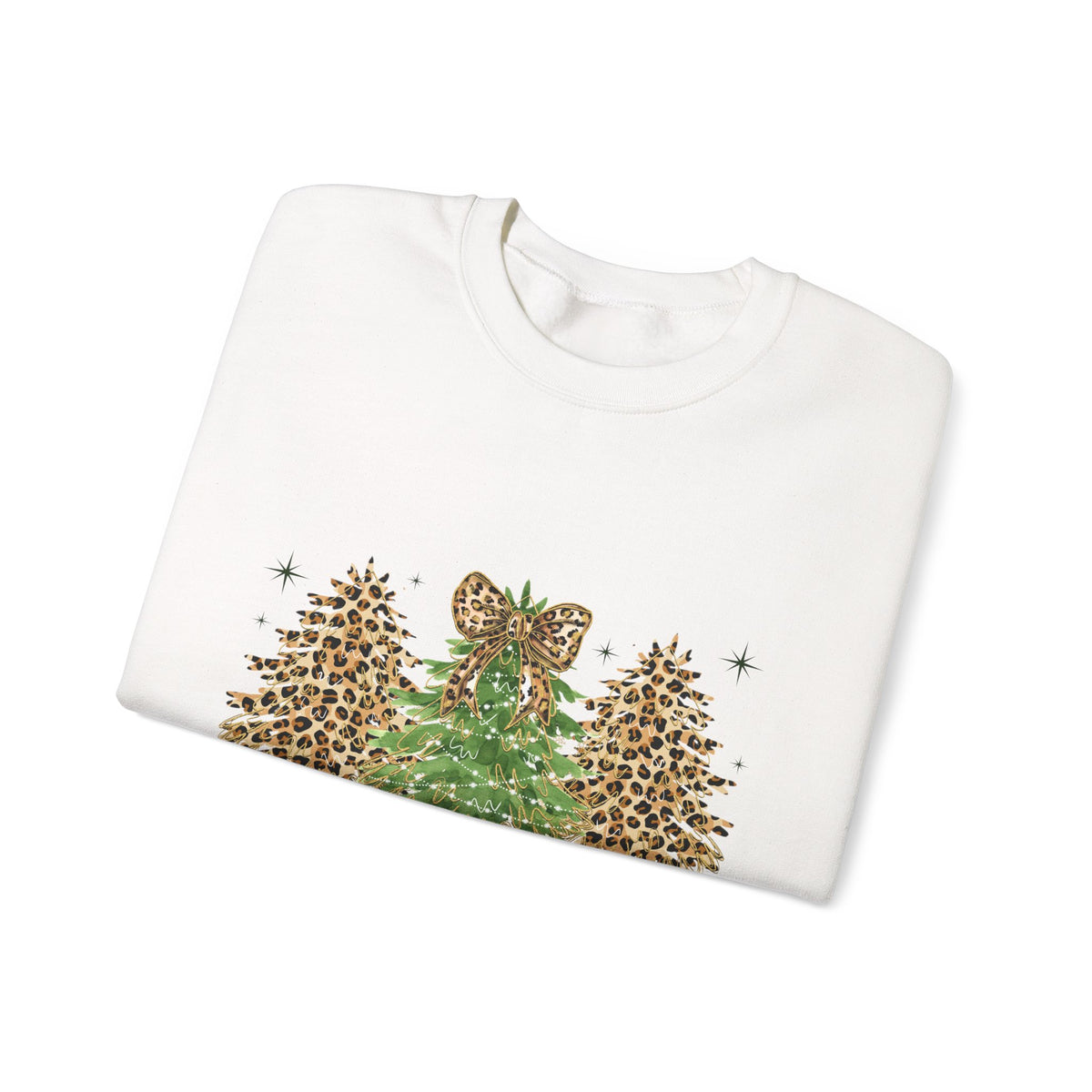 Leopard Christmas Tree Sweatshirt