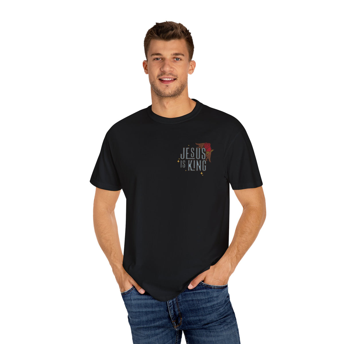 Jesus Is King Lion Tee