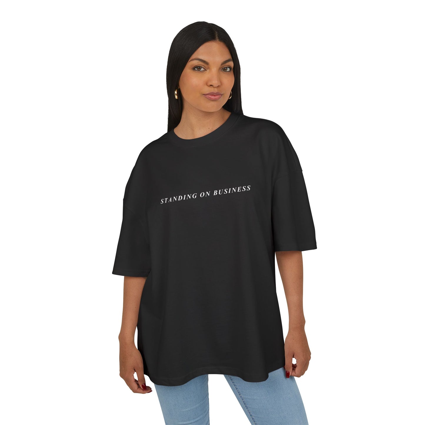 Standing on Business Women’s Tee, Justin Bieber Quote Meme Shirt,  Graphic T-Shirt, Oversized Cute Tee, Gift for Her, Justin Beiber Shirt