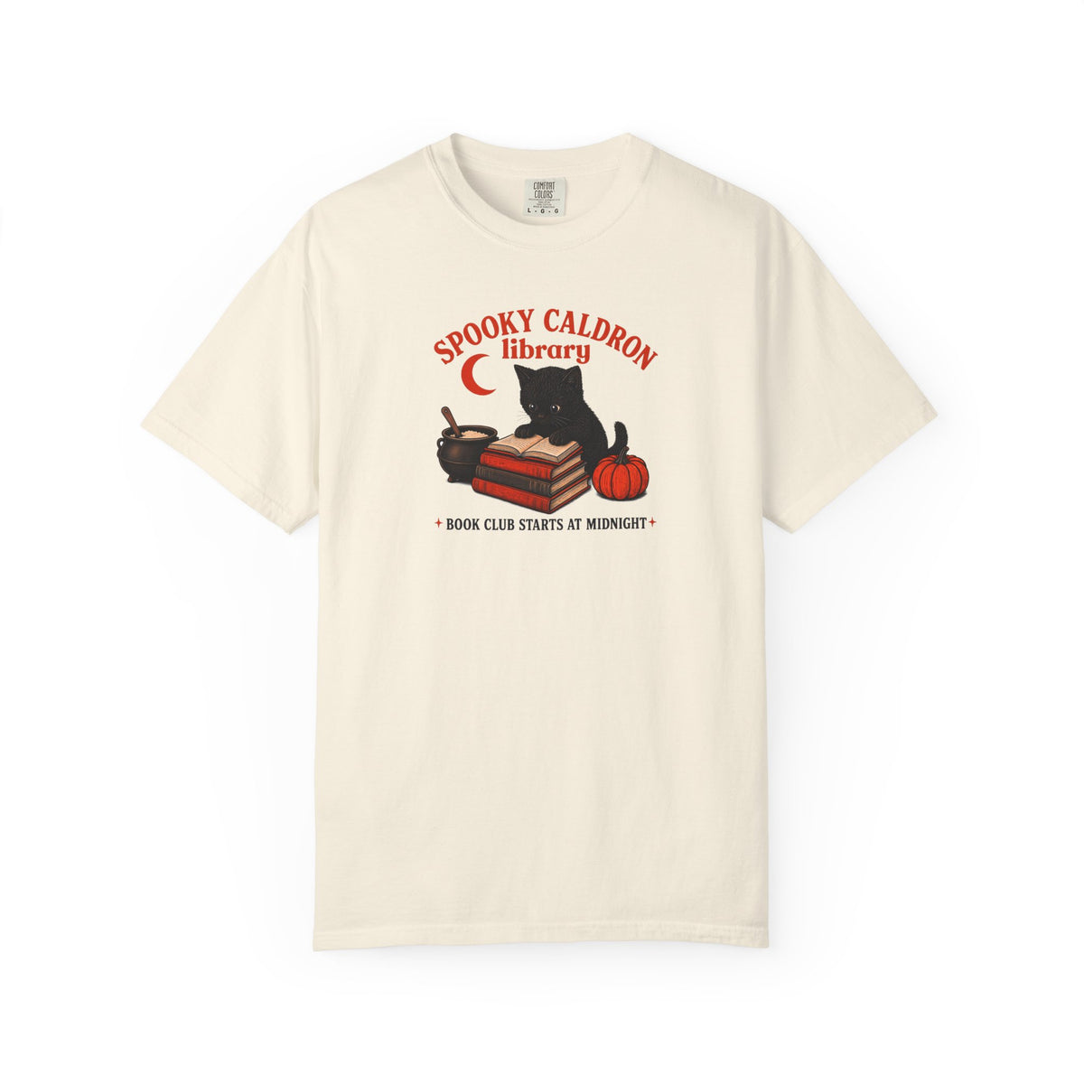 Spooky Cauldron Book Club Tee