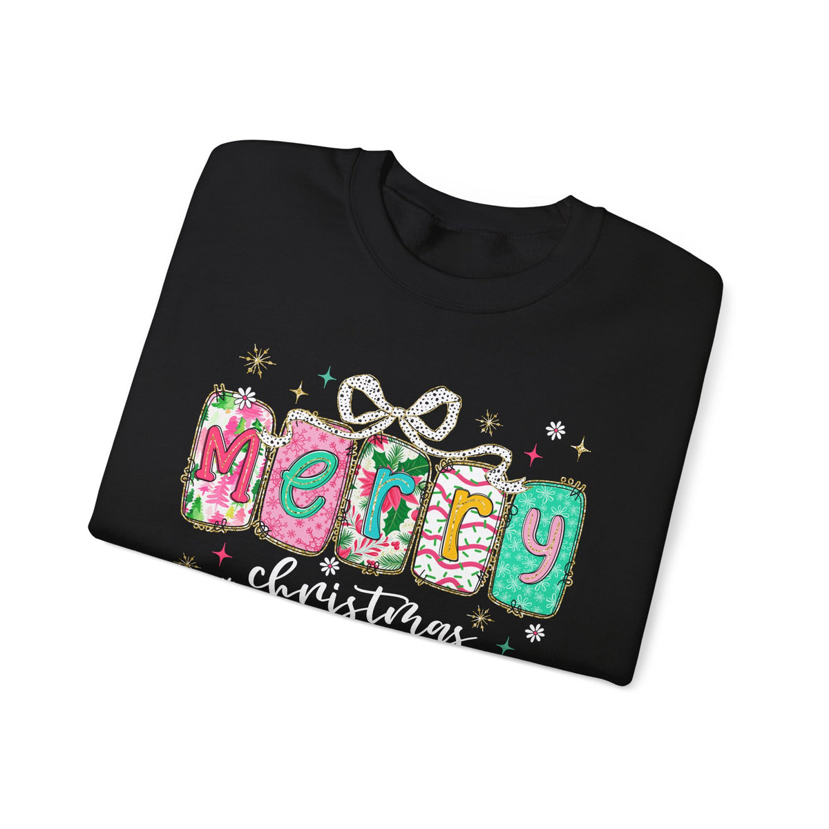 Pink Merry Christmas Sweatshirt