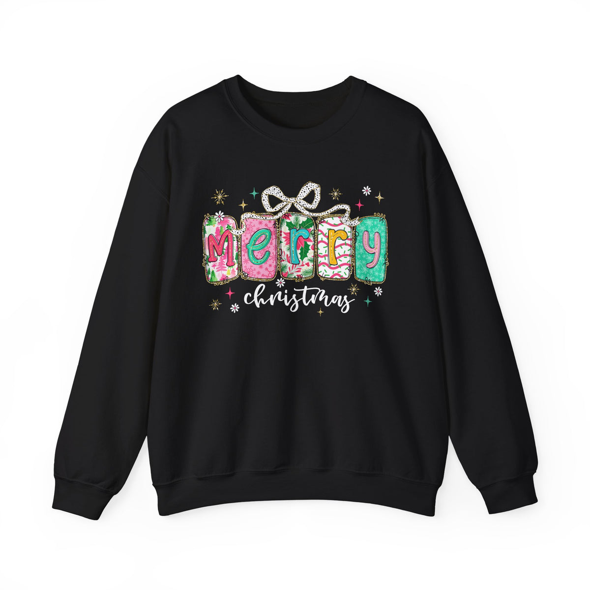 Pink Merry Christmas Sweatshirt