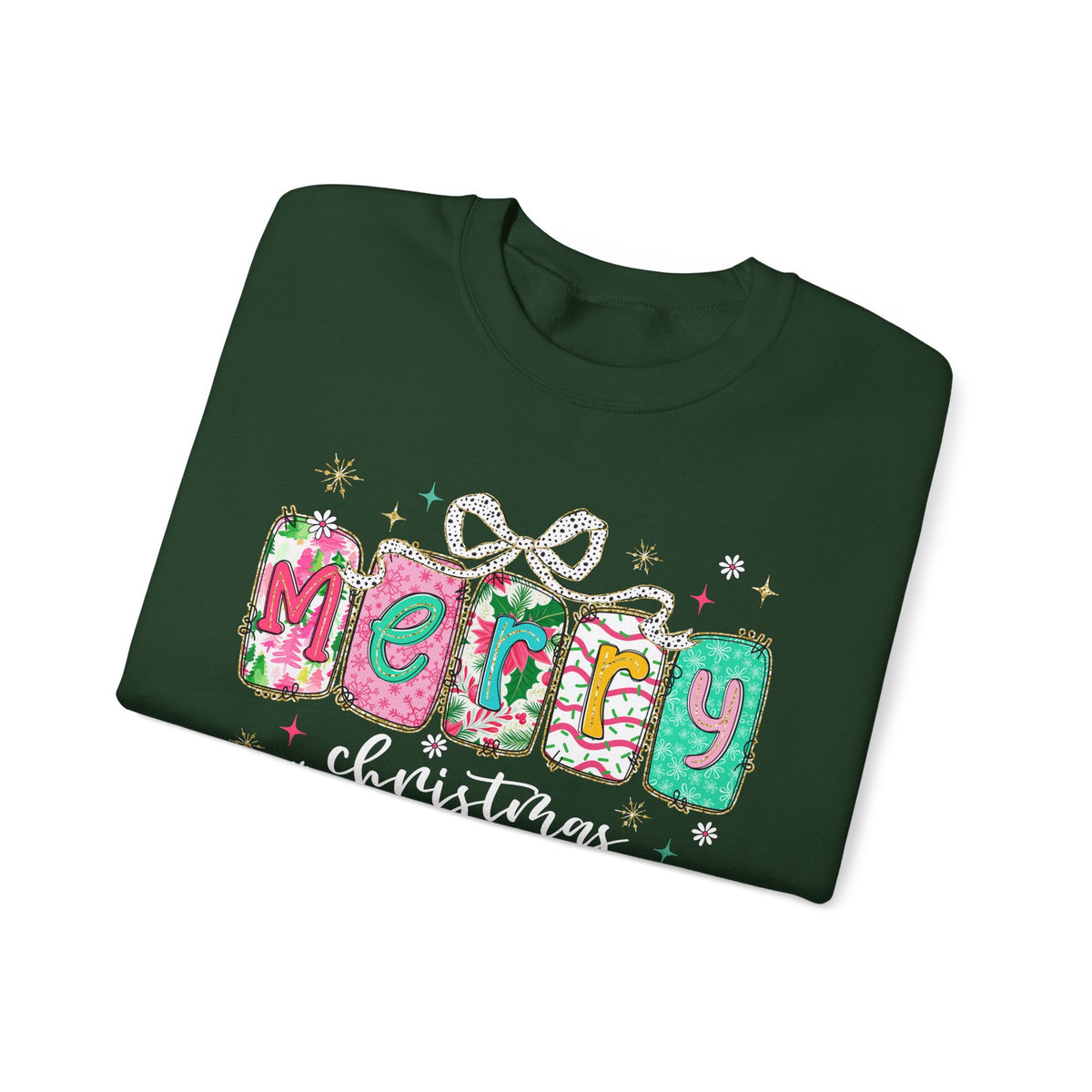 Pink Merry Christmas Sweatshirt