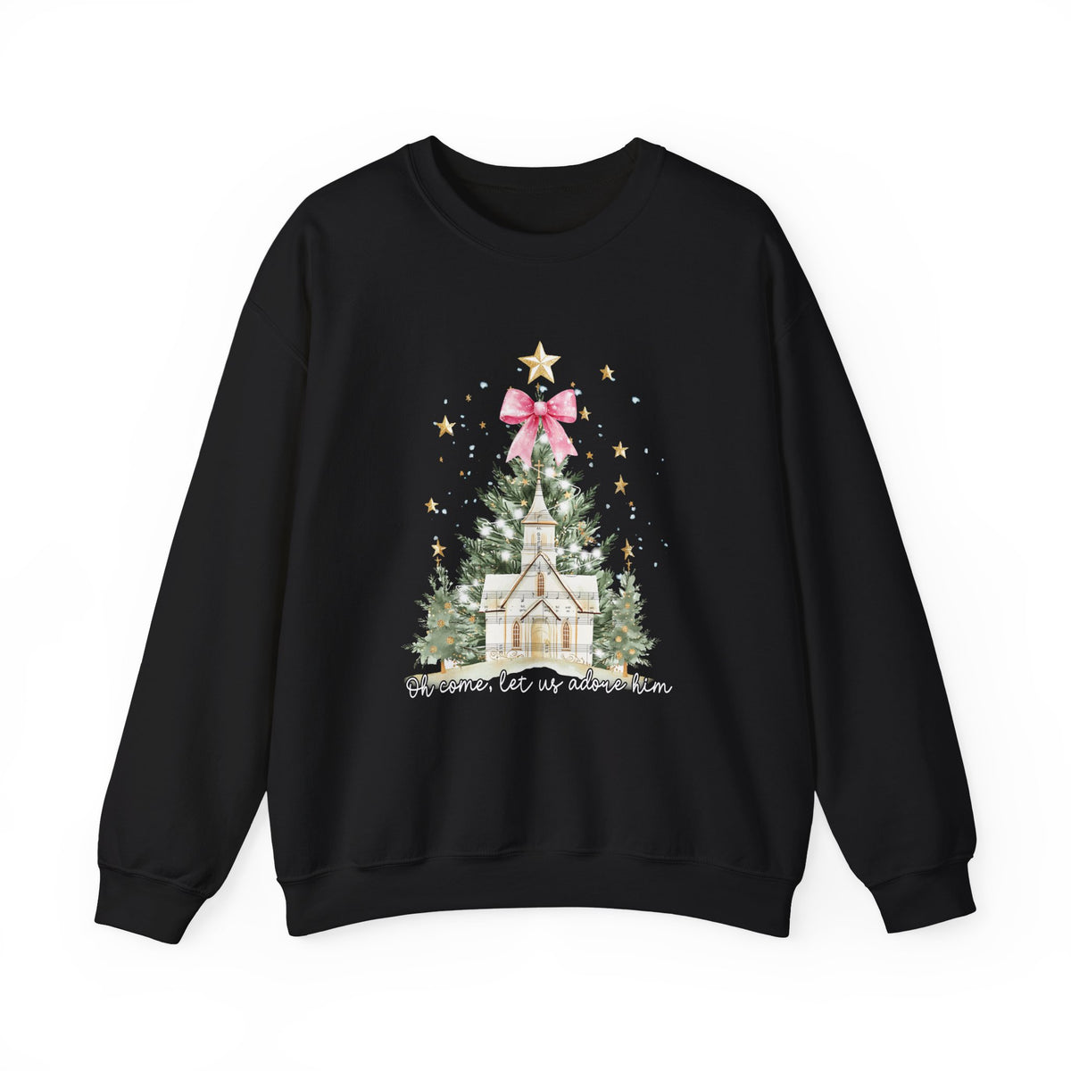 Oh Come Let Us Adore Him Sweatshirt