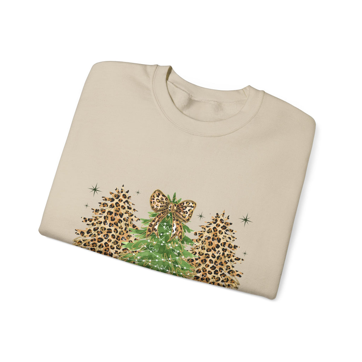 Leopard Christmas Tree Sweatshirt
