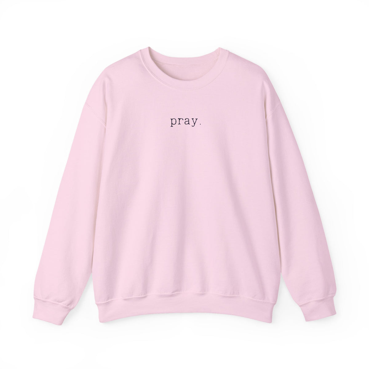 Pray Typewriter Sweatshirt