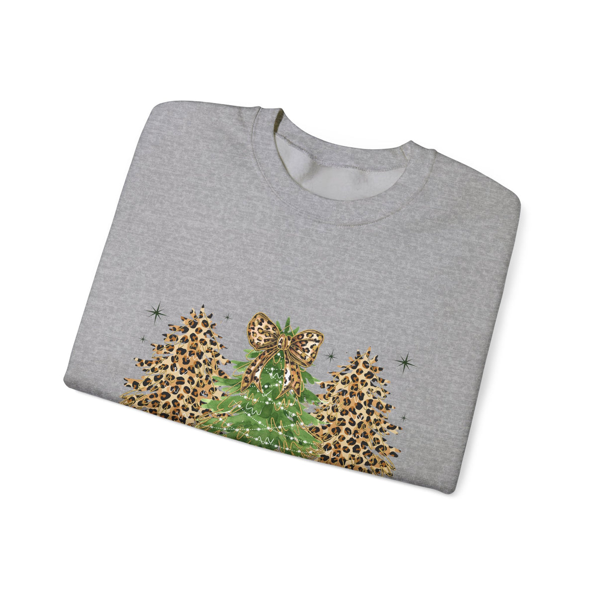 Leopard Christmas Tree Sweatshirt