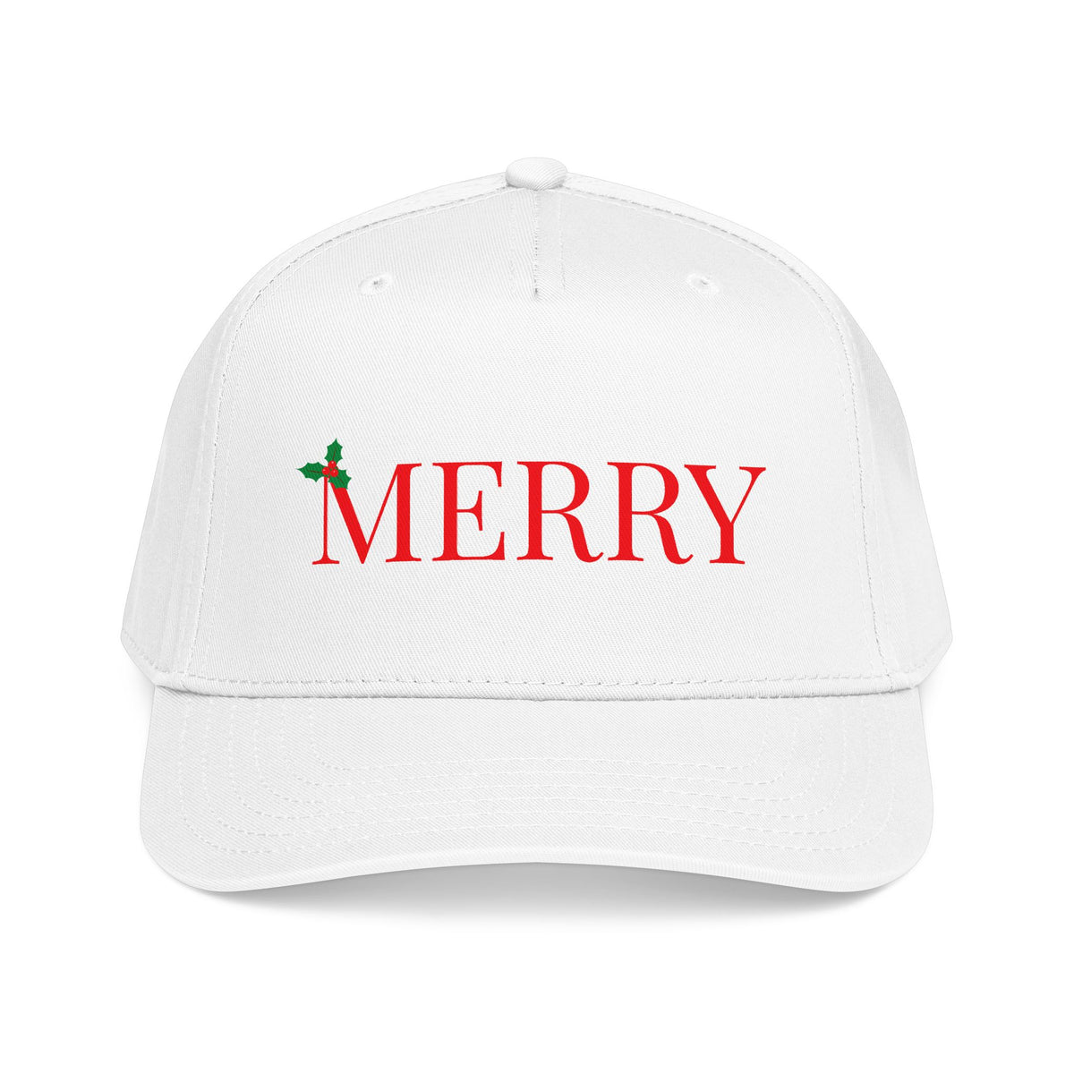 Merry Embroidered Baseball Cap