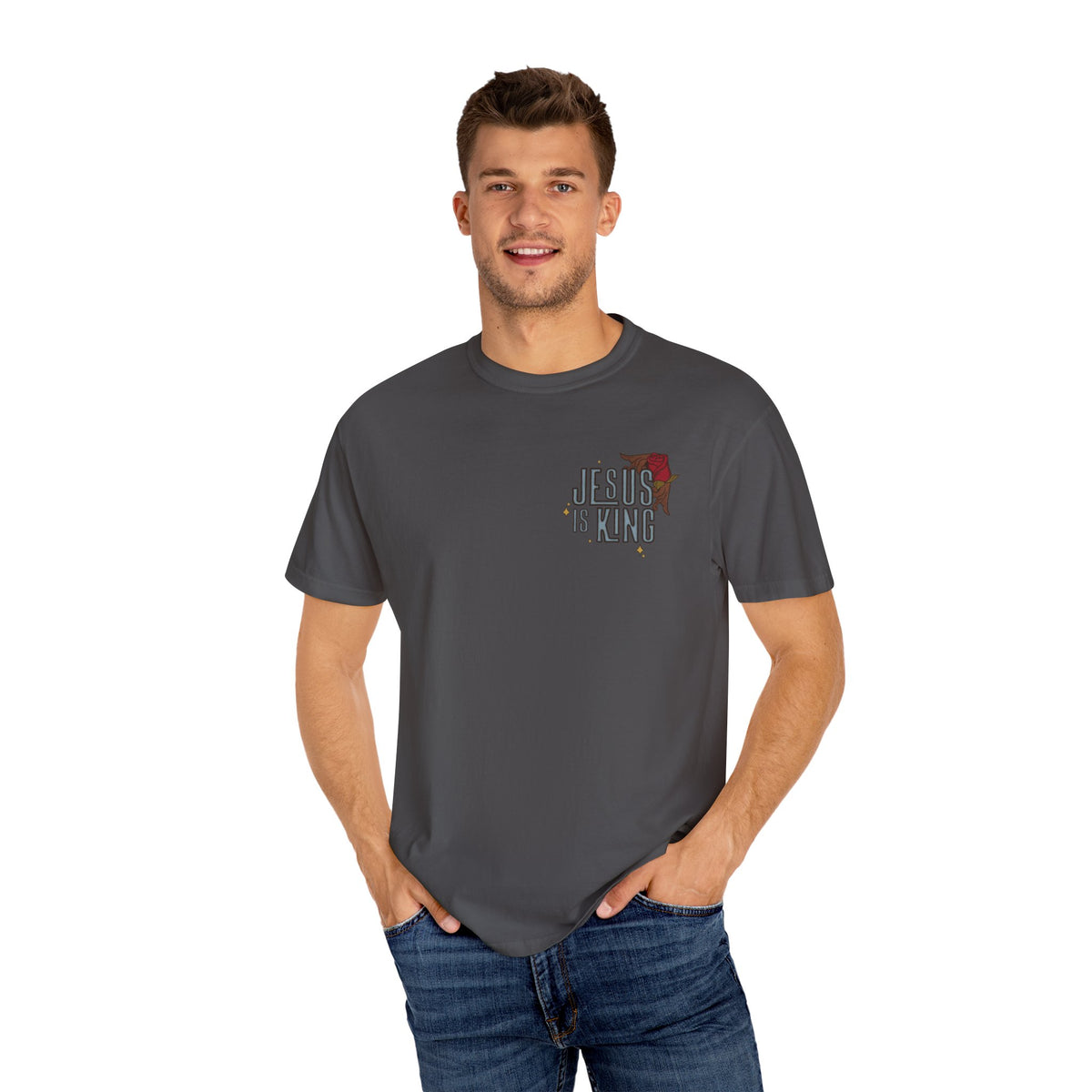 Jesus Is King Lion Tee