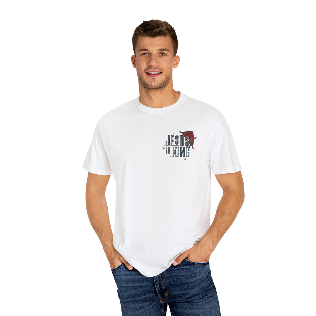 Jesus Is King Lion Tee