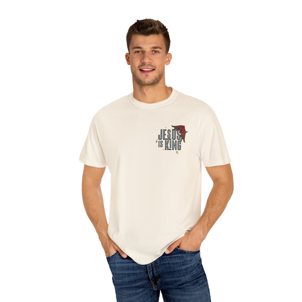 Jesus Is King Lion Tee