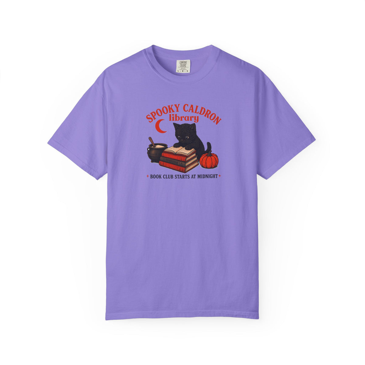 Spooky Cauldron Book Club Tee