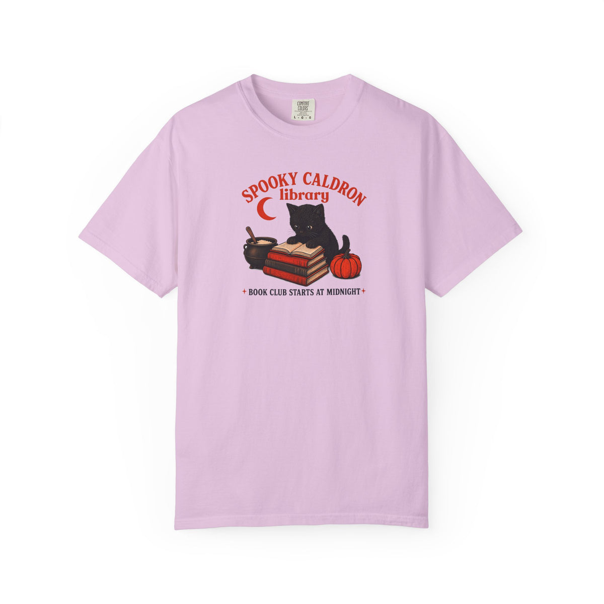 Spooky Cauldron Book Club Tee