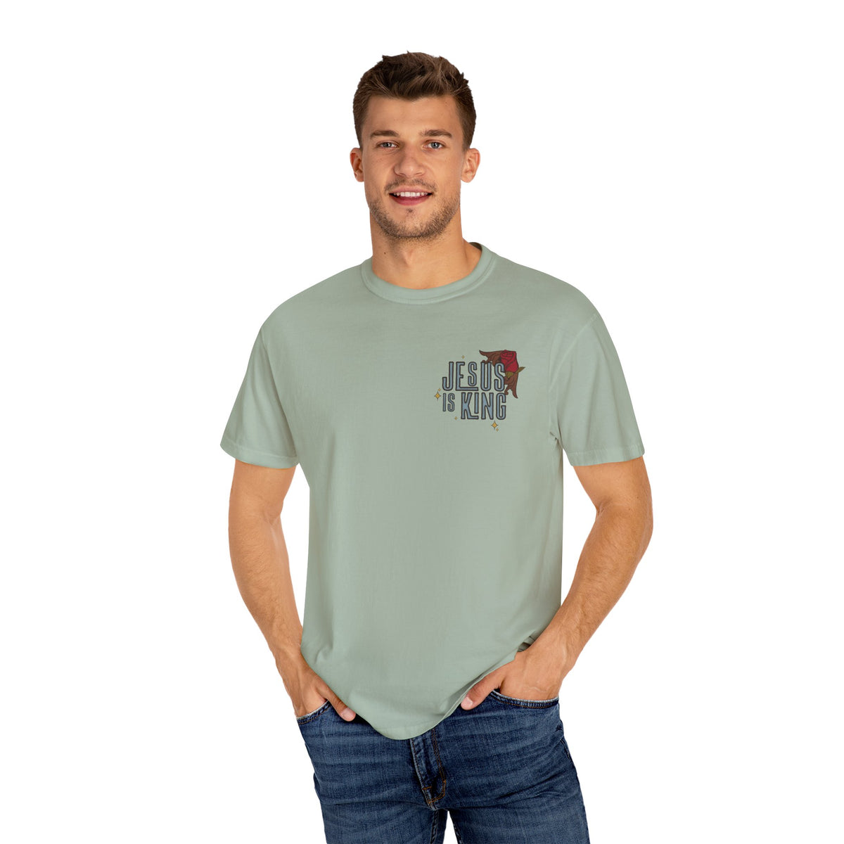Jesus Is King Lion Tee