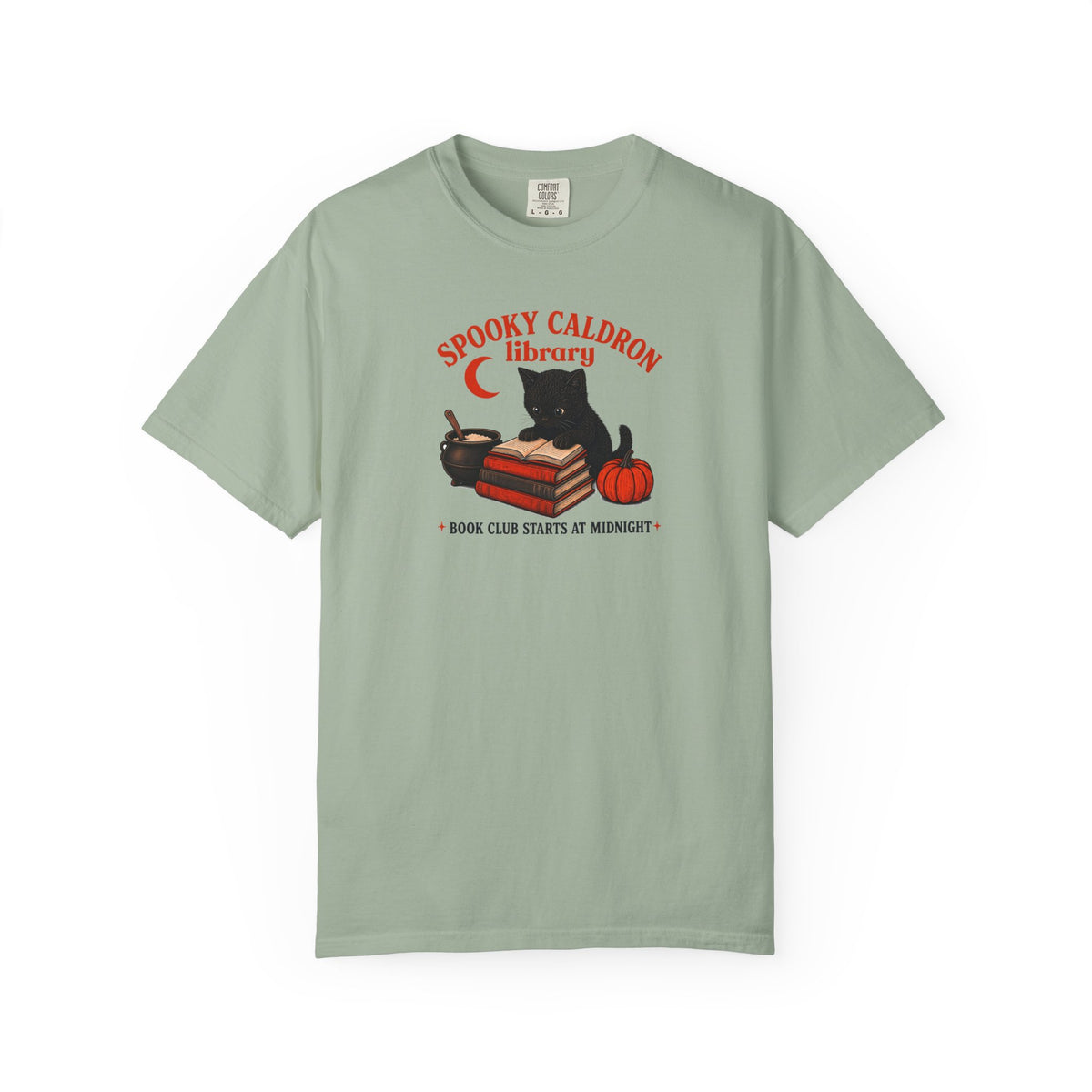 Spooky Cauldron Book Club Tee