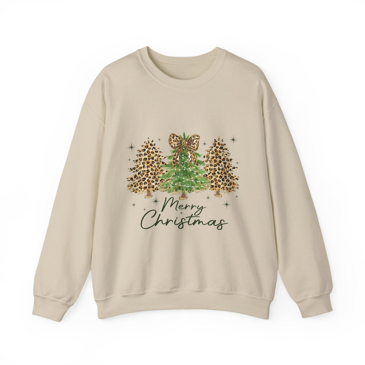 Leopard Christmas Tree Sweatshirt