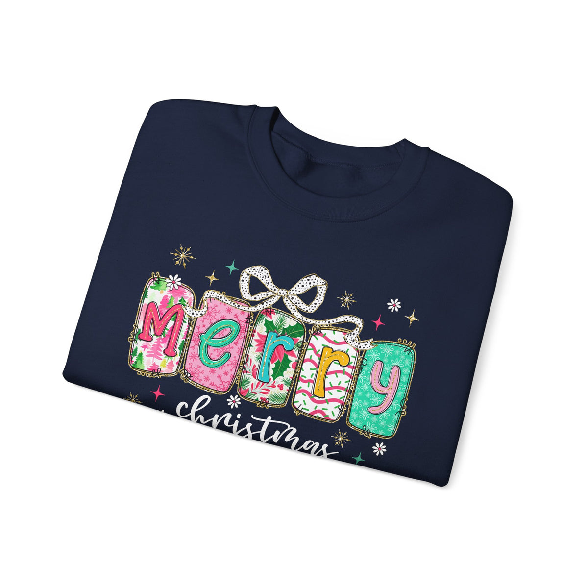 Pink Merry Christmas Sweatshirt