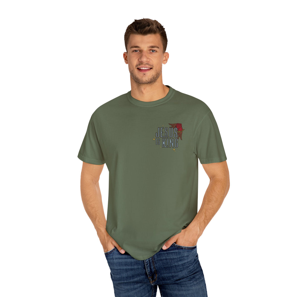 Jesus Is King Lion Tee