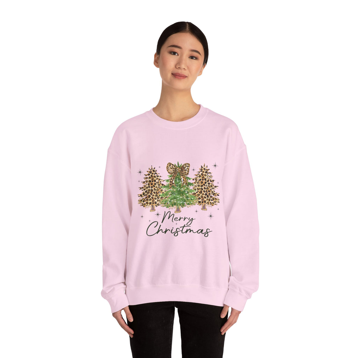 Leopard Christmas Tree Sweatshirt