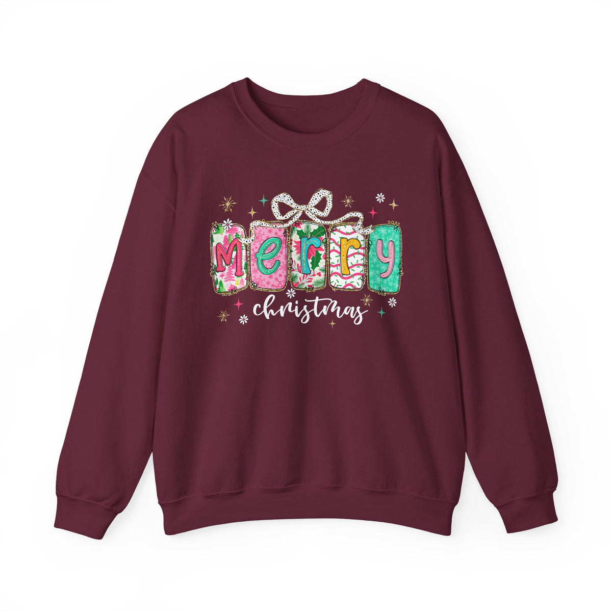 Pink Merry Christmas Sweatshirt