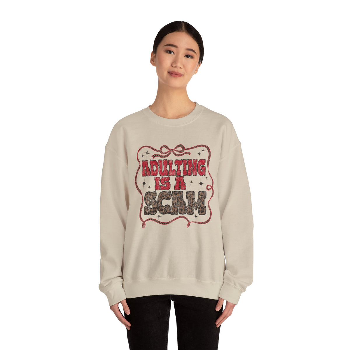 Adulting Is a Scam Sweatshirt