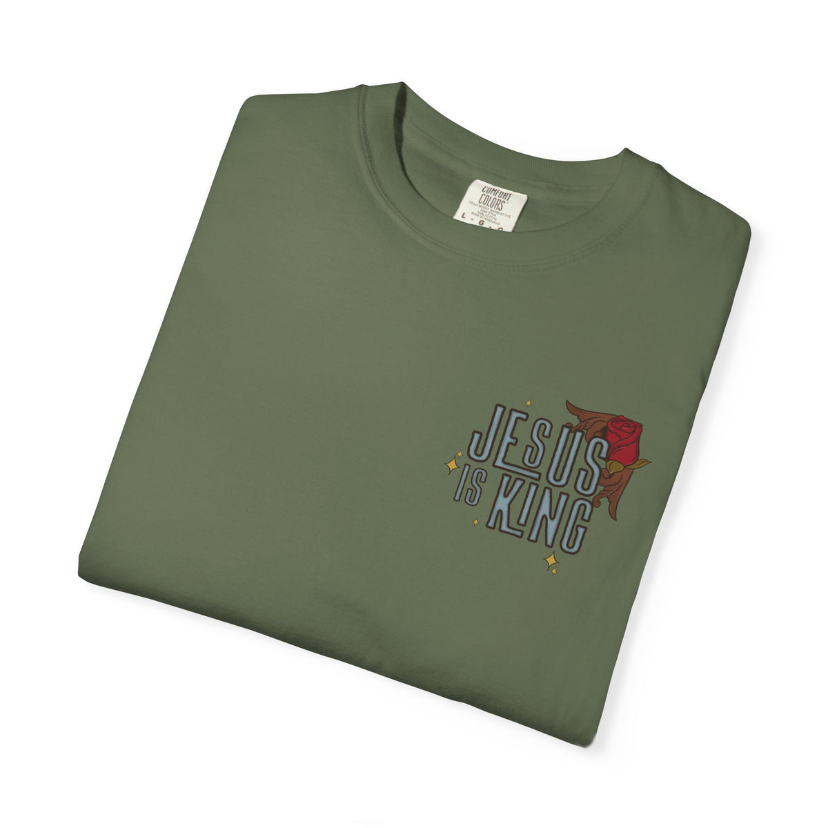 Jesus Is King Lion Tee