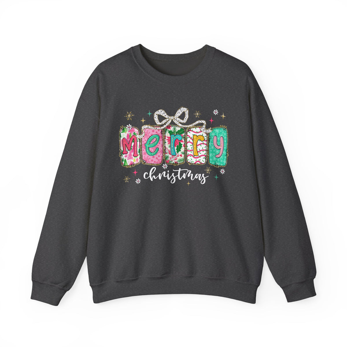 Pink Merry Christmas Sweatshirt