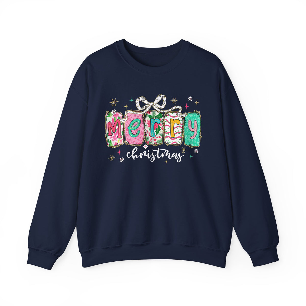 Pink Merry Christmas Sweatshirt