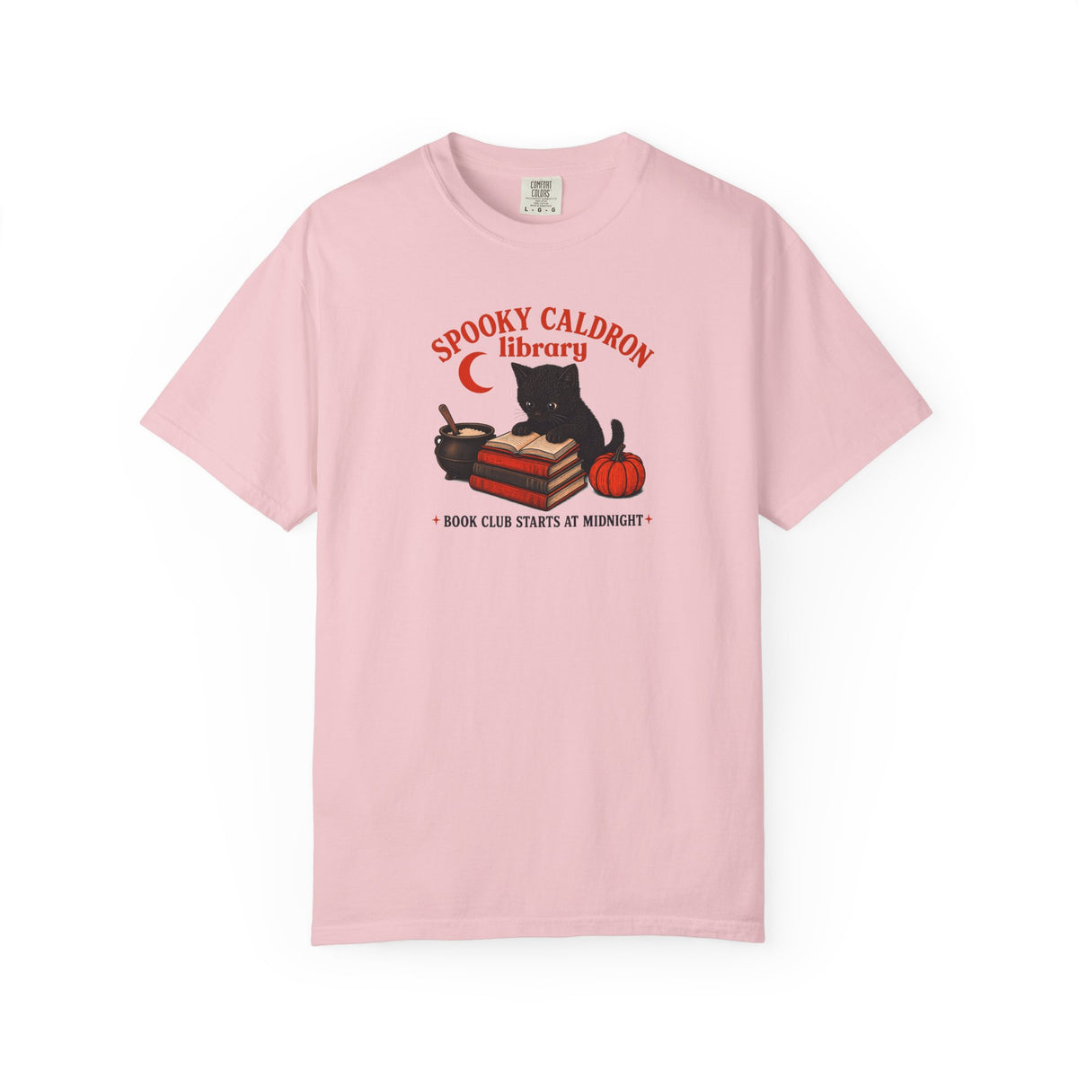 Spooky Cauldron Book Club Tee