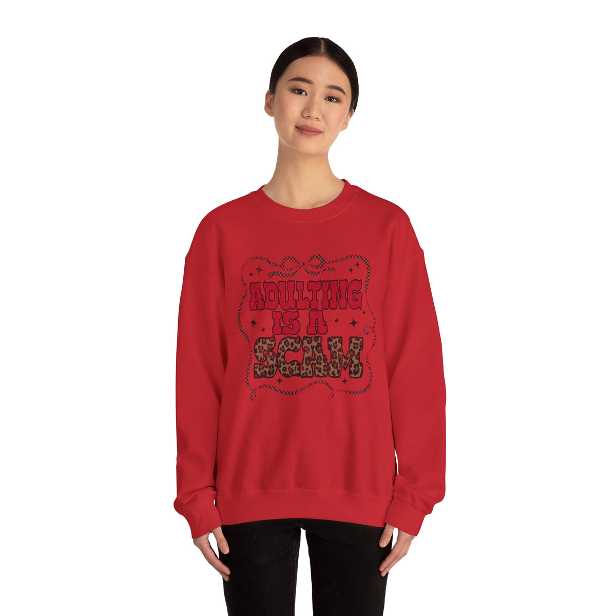 Adulting Is a Scam Sweatshirt