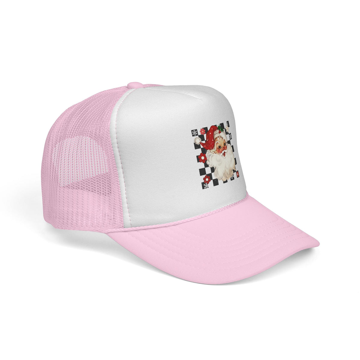 Vintage Santa Face Trucker Cap