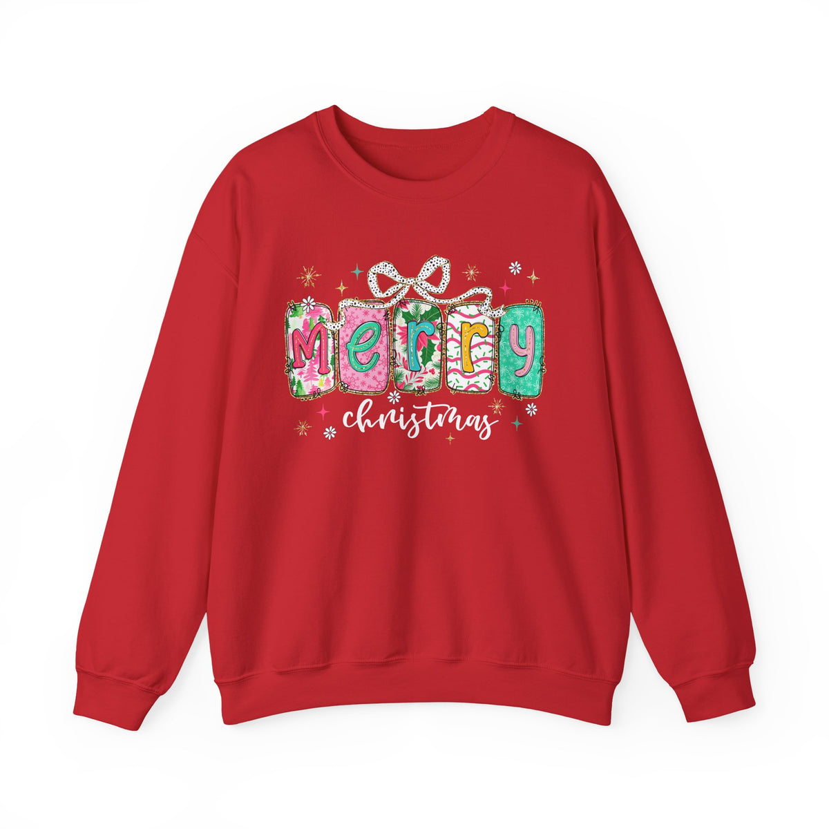 Pink Merry Christmas Sweatshirt