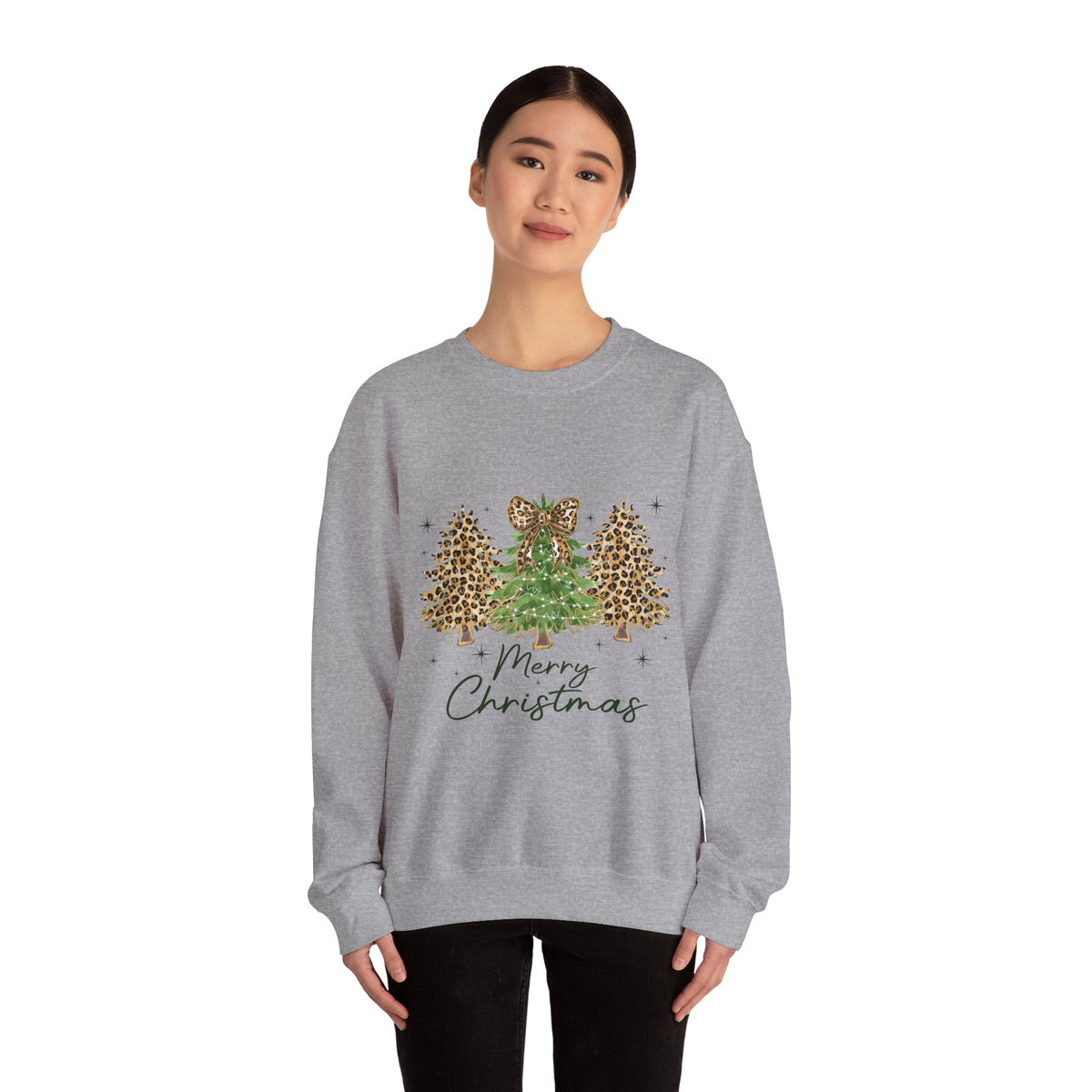 Leopard Christmas Tree Sweatshirt