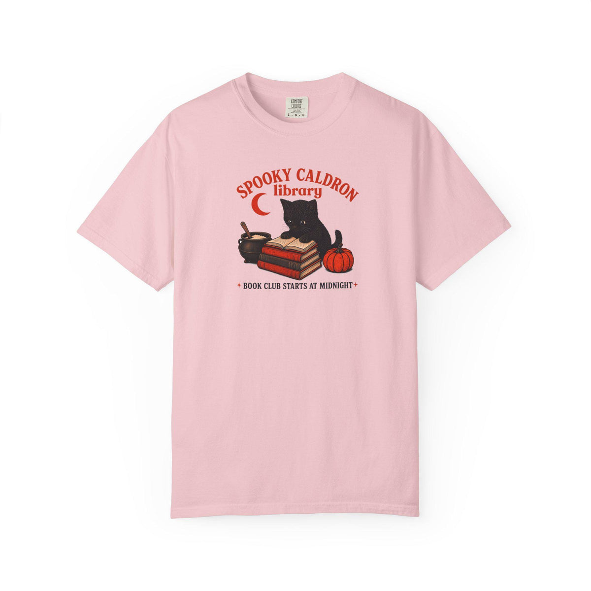 Spooky Cauldron Book Club Tee