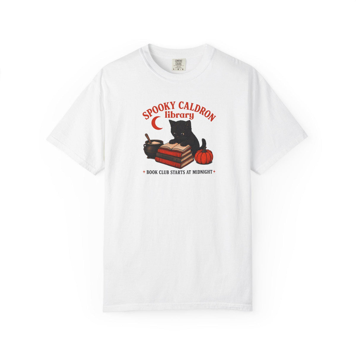 Spooky Cauldron Book Club Tee