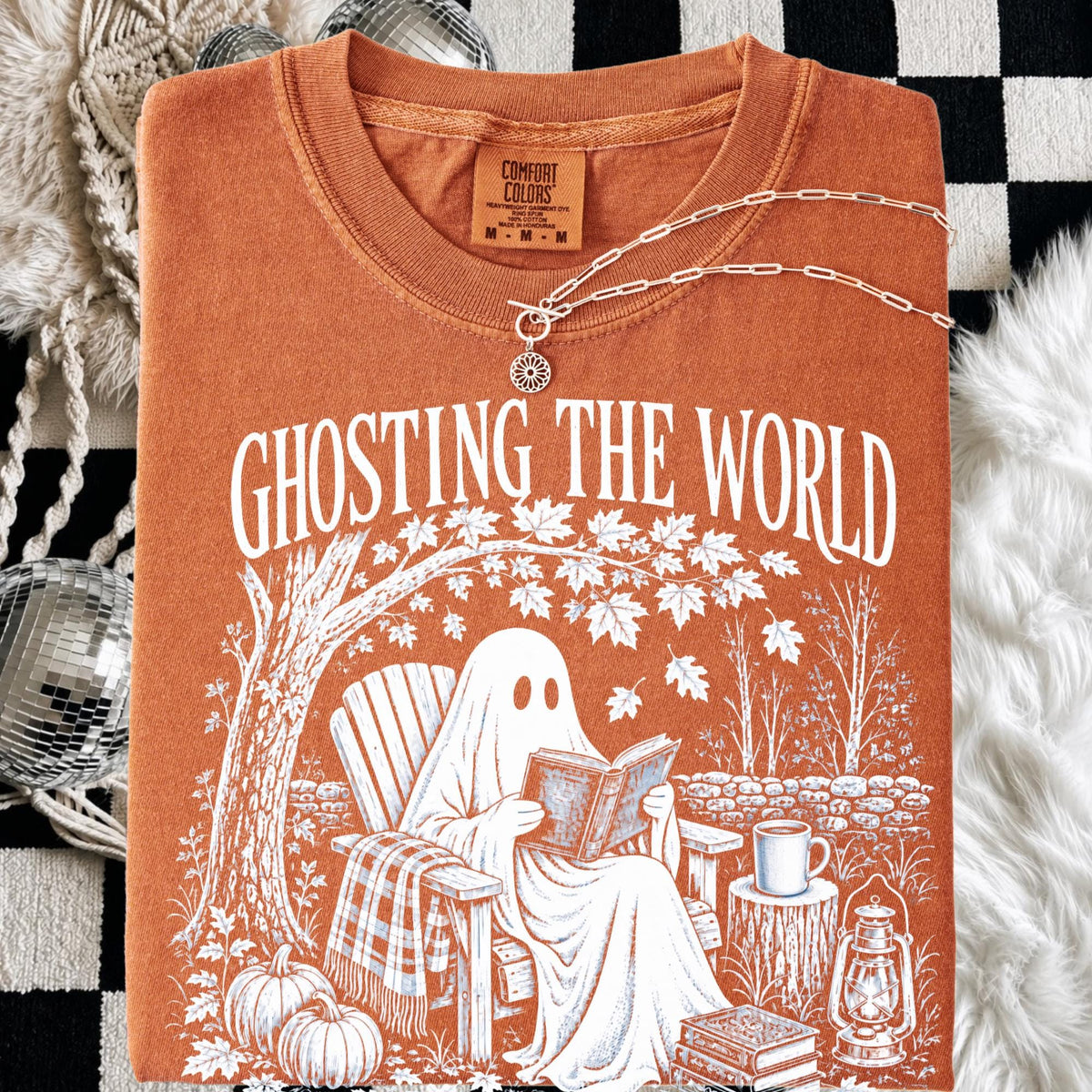 Ghosting The World Tee