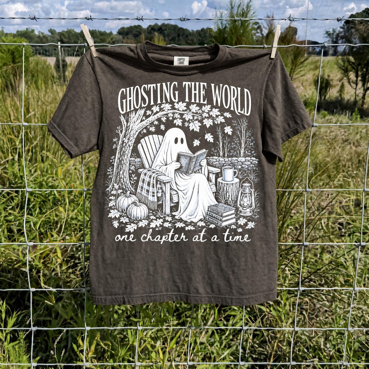 Ghosting The World Tee