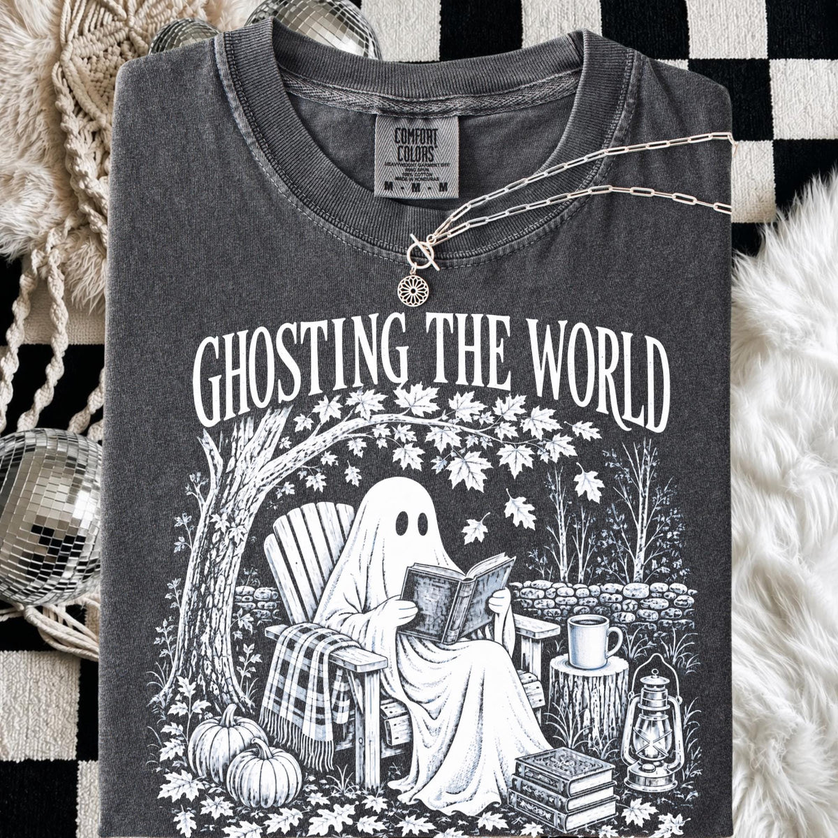 Ghosting The World Tee