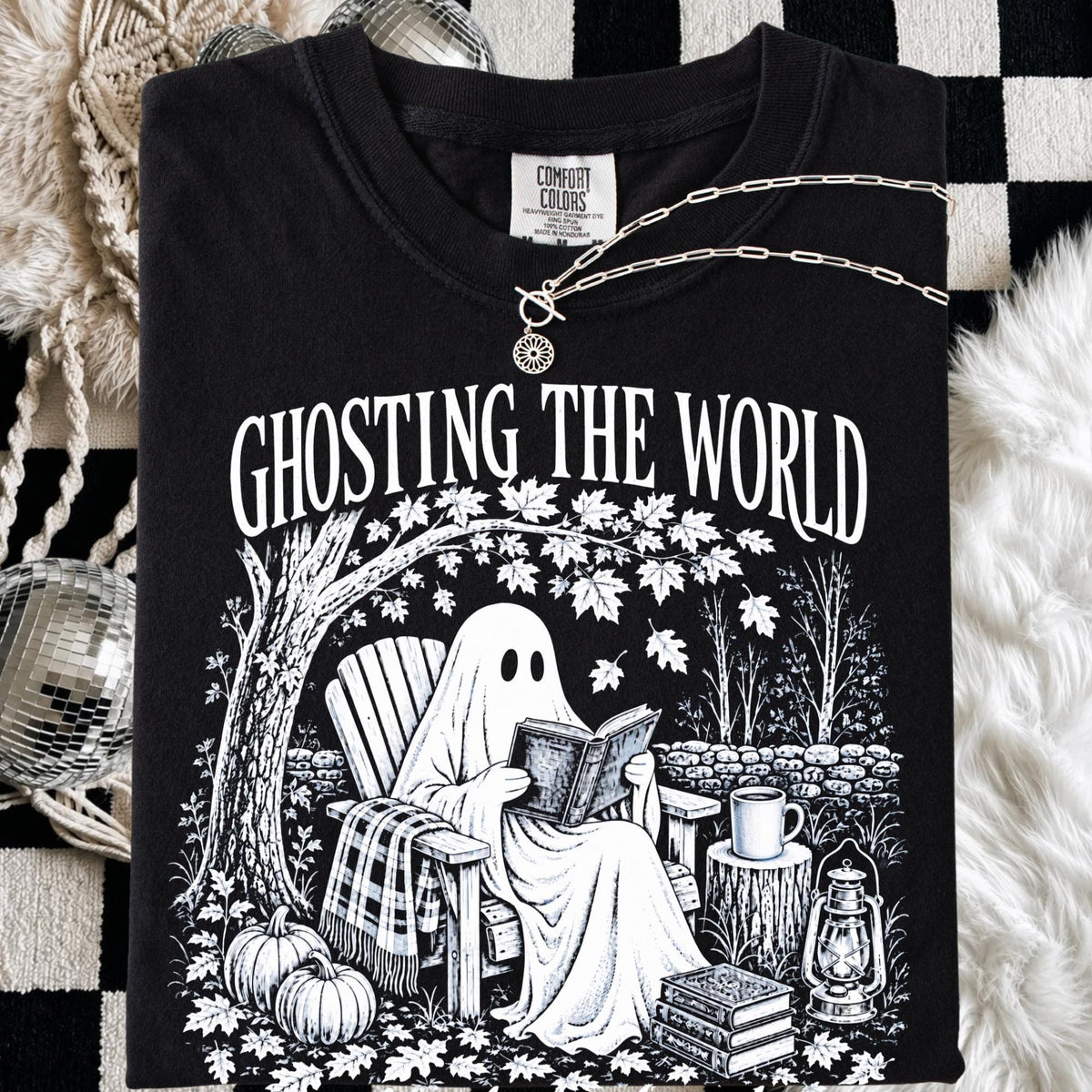 Ghosting The World Tee