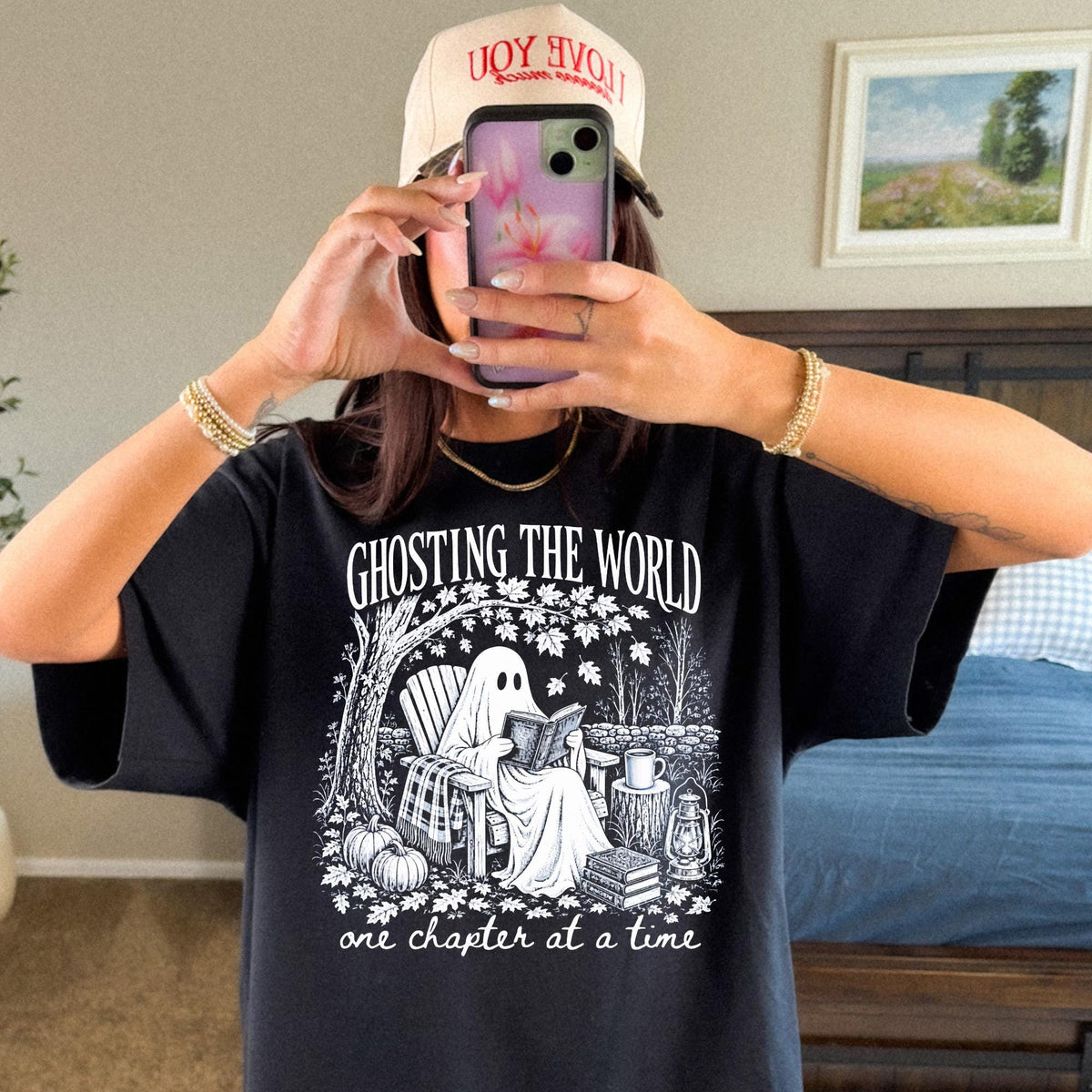Ghosting The World Tee